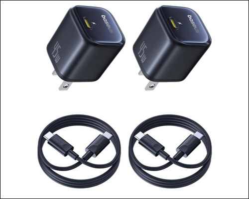 Baseus 2-pack 45W PPS Fast Charger