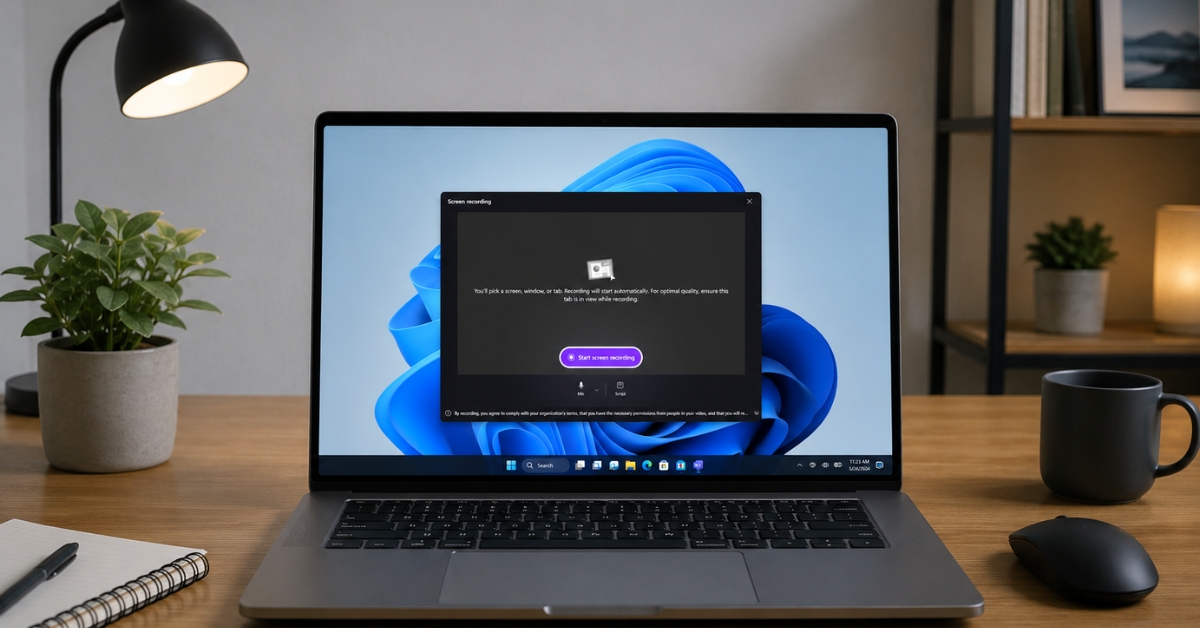 Easiest way to screen record on Windows 11