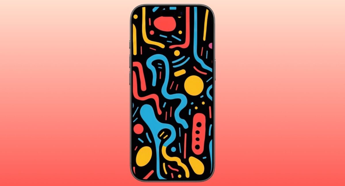 Fun abstract Memphis pattern