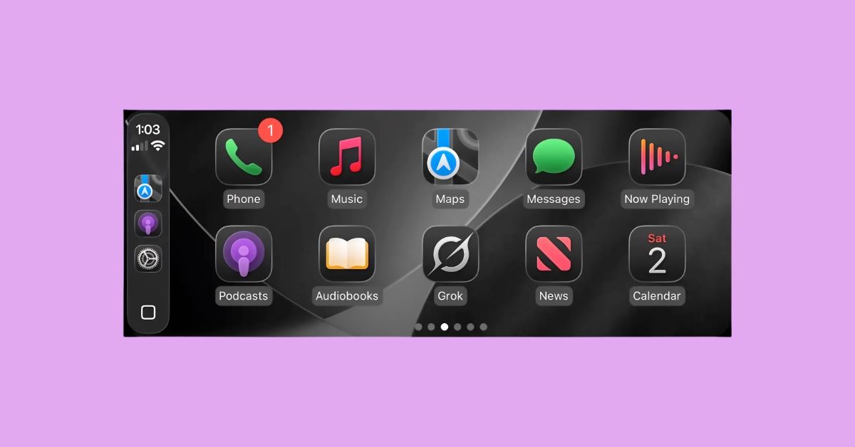 Grok may soon arrive on Apple CarPlay with voice mode support
