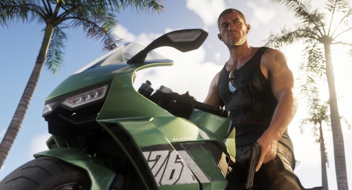 Jason duval on motorcycle