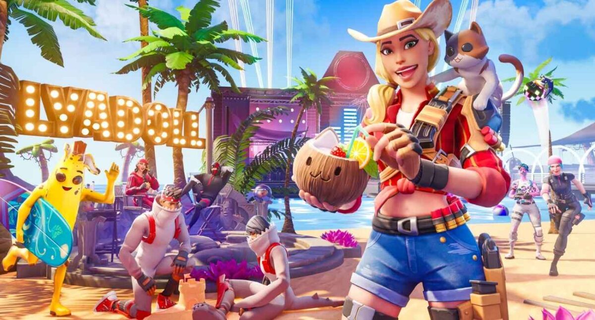 Lyadoll party royale fortnite