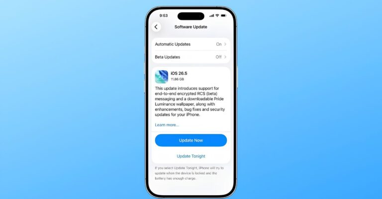 New Features in iOS 26.5