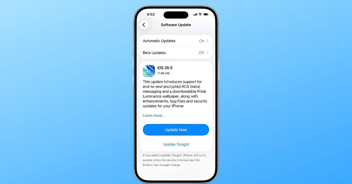 New Features in iOS 26.5