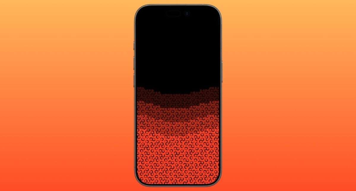 Retro speckled fade patterns