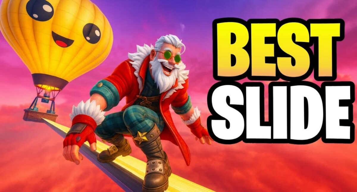 Santa Slide and Chill fortnite