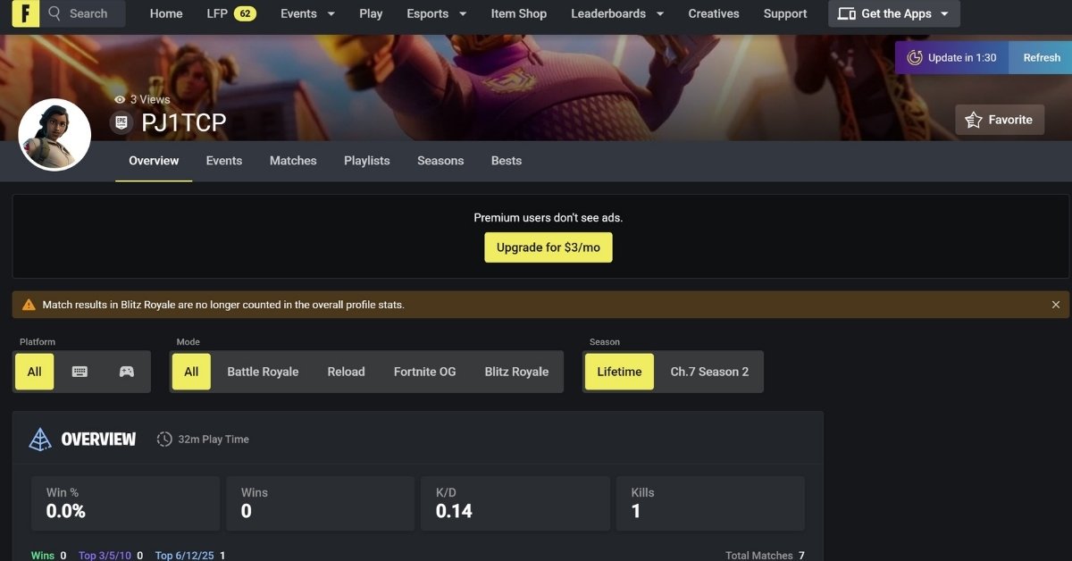 Fortnitetracker
