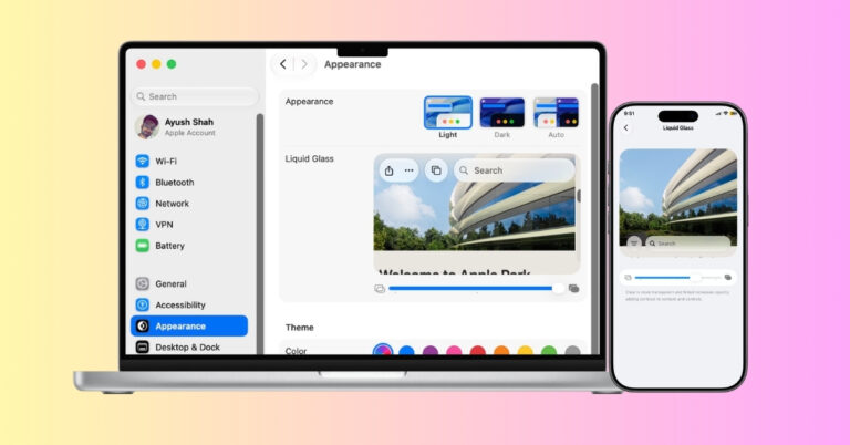 Control Liquid Glass in iOS 27 and macOS 27