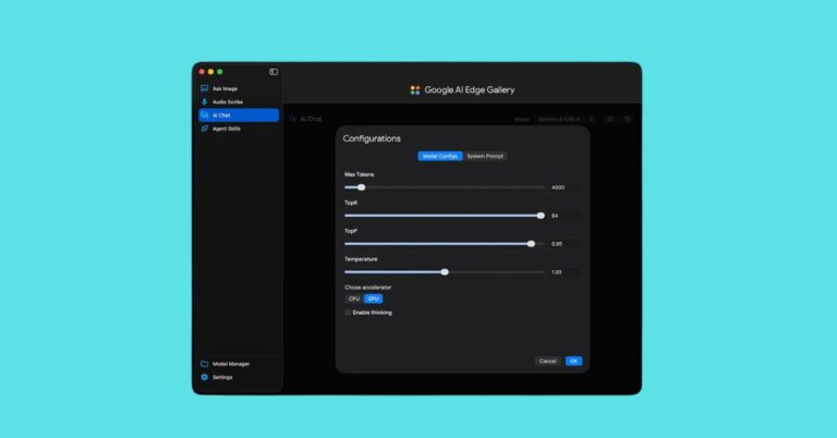 Google AI Edge Gallery lands on macOS with new local AI tools