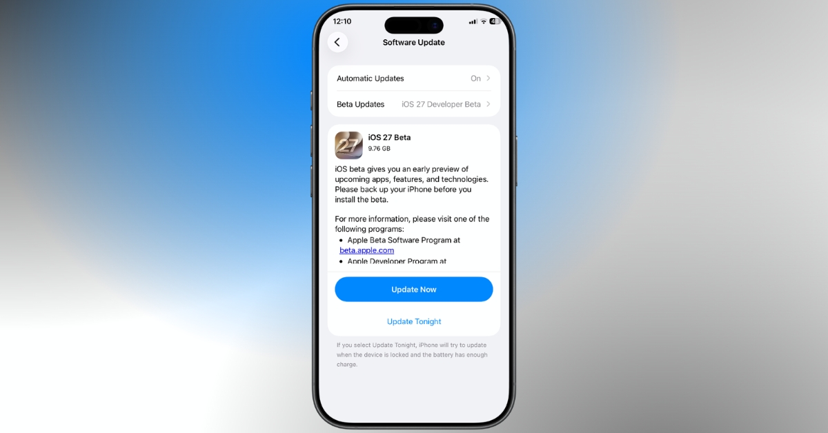 How to download iOS 27 developer beta on iPhone