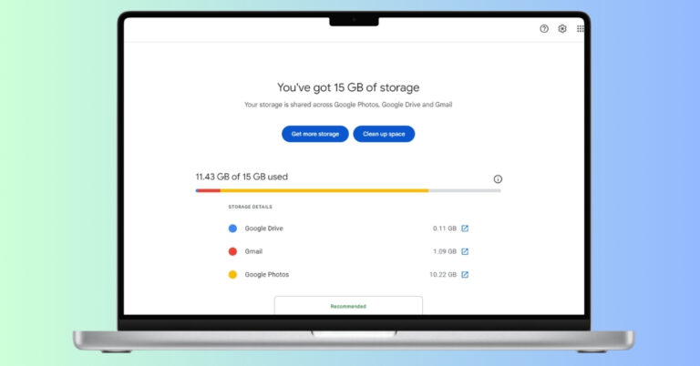 How to free up google drive storage space