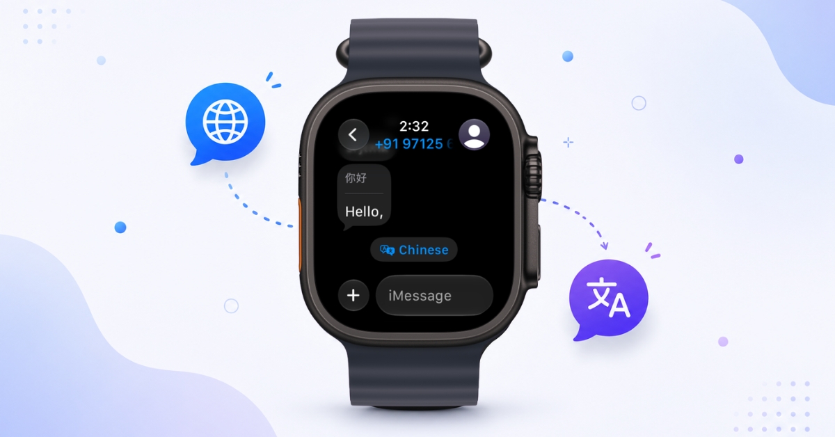 Live Translation feature in watchOS 27