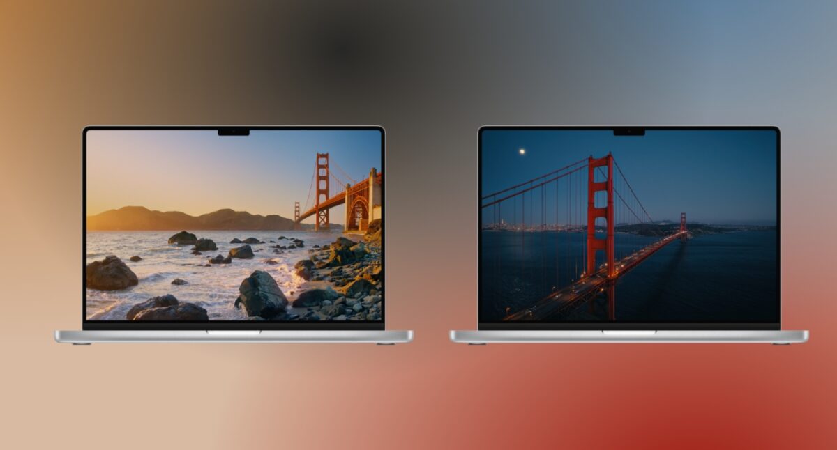 New official wallpapers in macOS 27 Golden Gate