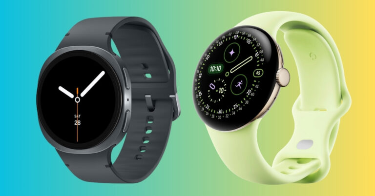 Pixel Watch 4 vs Galaxy Watch 8 detail comparison