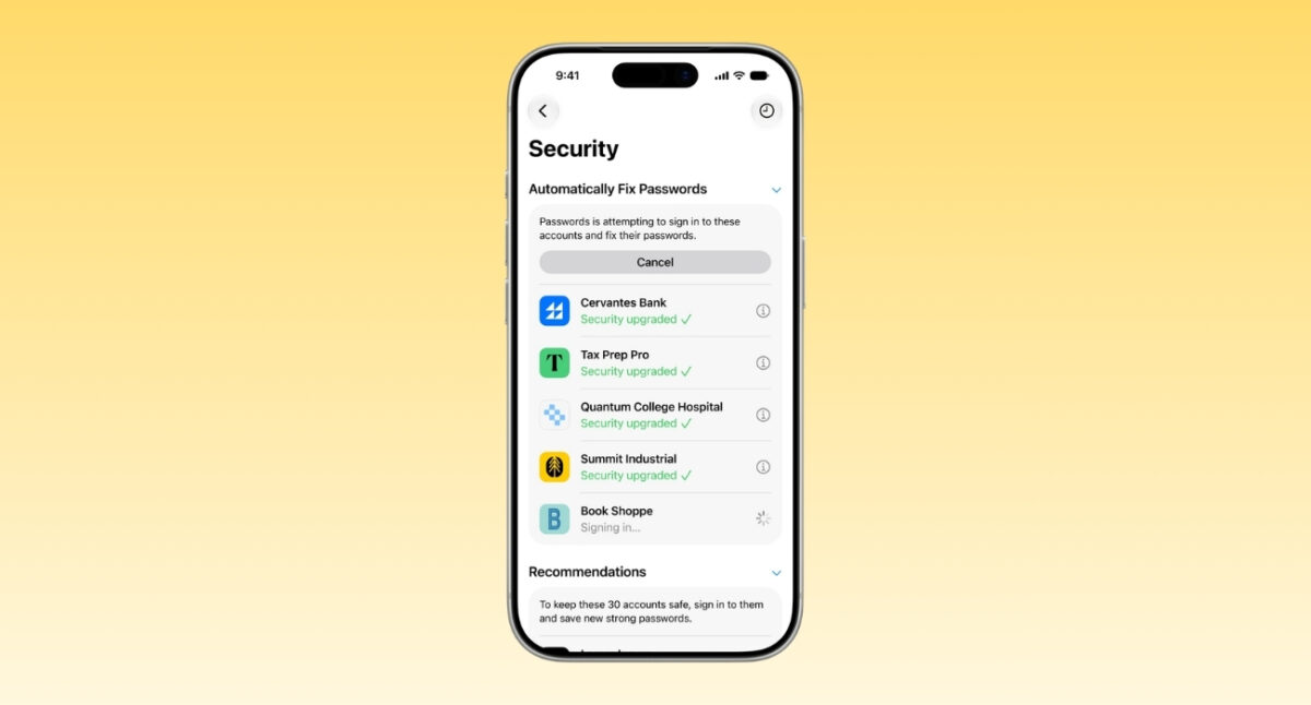 Safari gets smarter password management