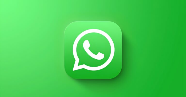 WhatsApp messaging app icon on a bright green gradient background, rounded square shape, white logo inside