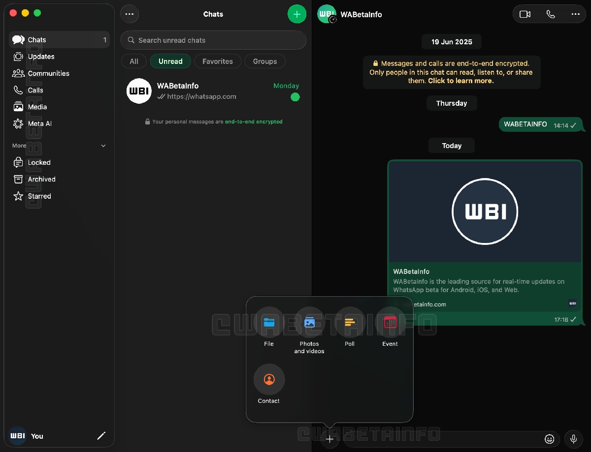 WhatsApp to extend Liquid Glass design to Mac