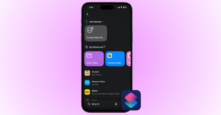 iPhone ring on silent using Shortcut