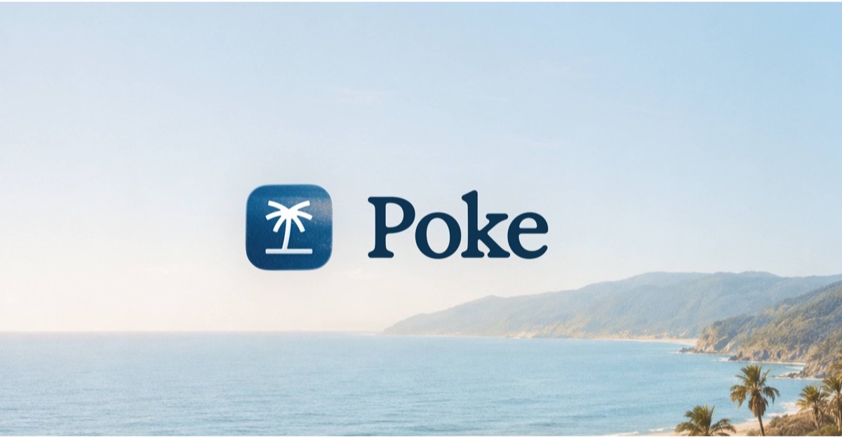 Poke AI assistant shown on Apple Messages