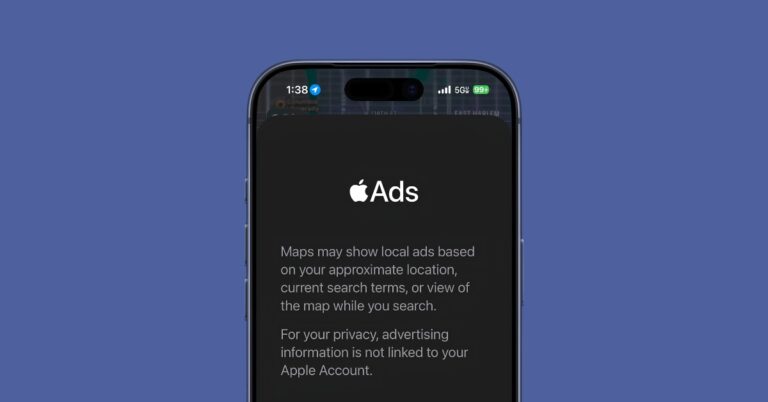 Apple reveals which ads won't be allowed in Apple Maps