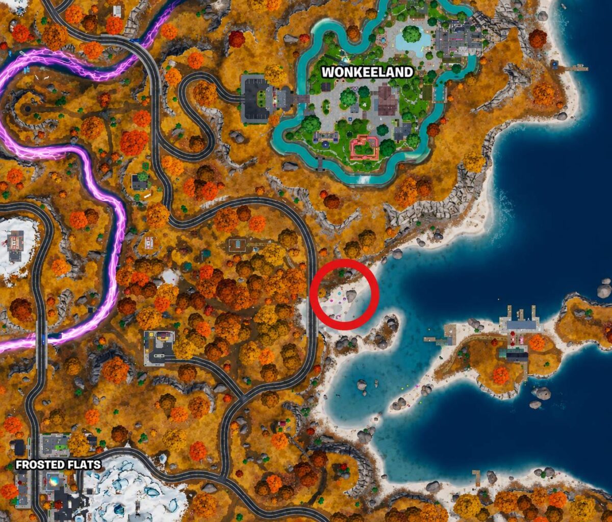 Catwoman location fortnite