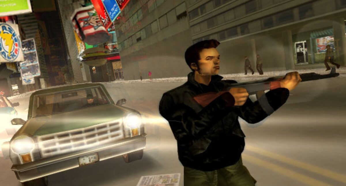 Claude shooting gta 3