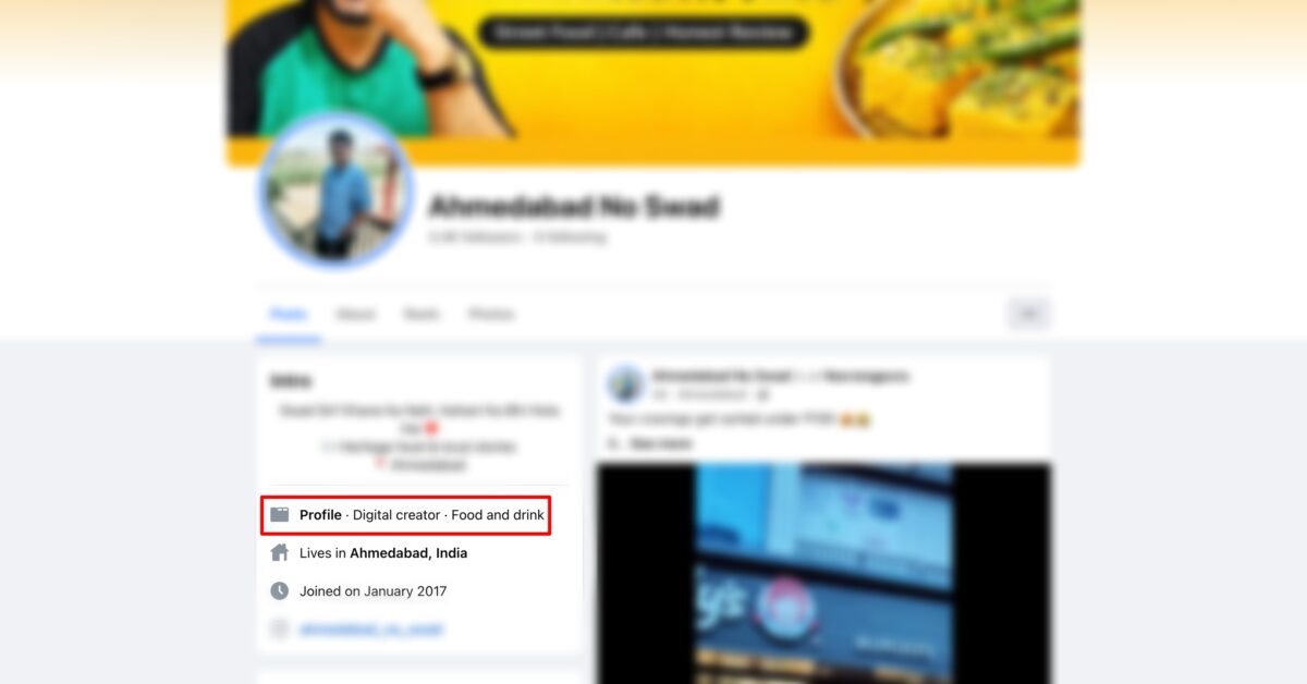 Facebook Profile