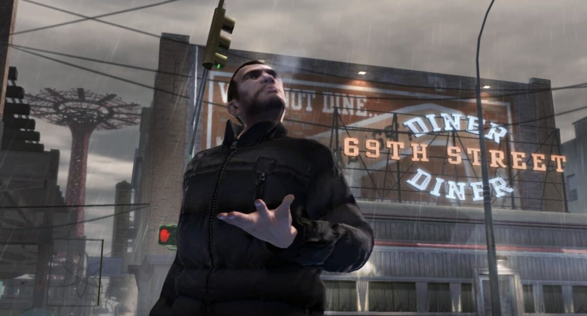 Niko bellic rain gta 4