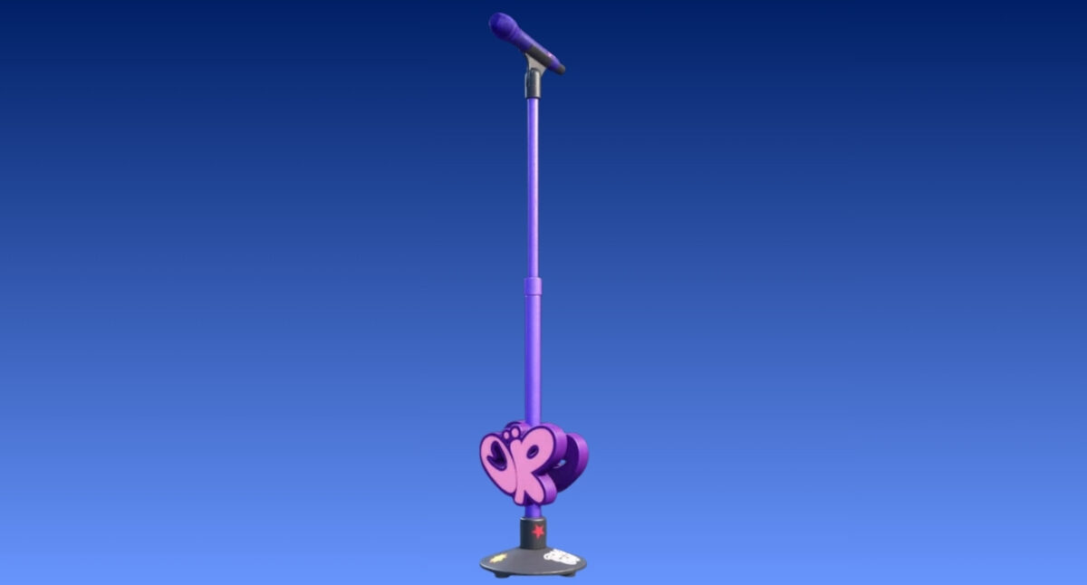 Olivia Mic pickaxe back bling
