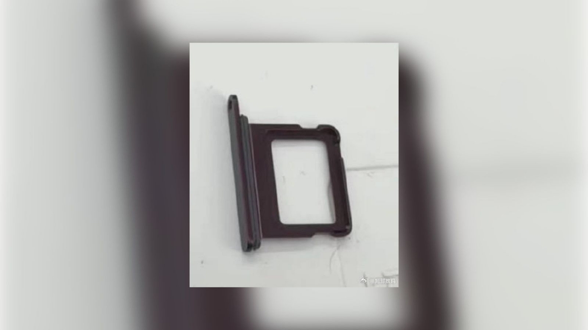 SIM tray Image shared by leaker Ice Universe