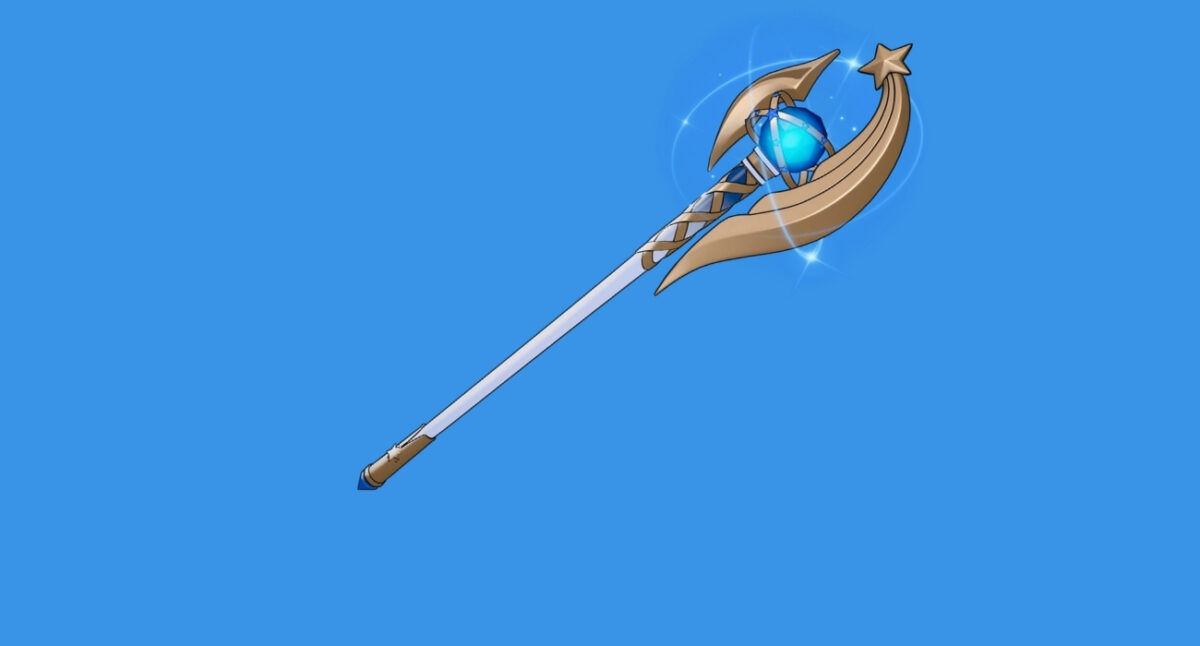 Suisei's Halberd pickaxe