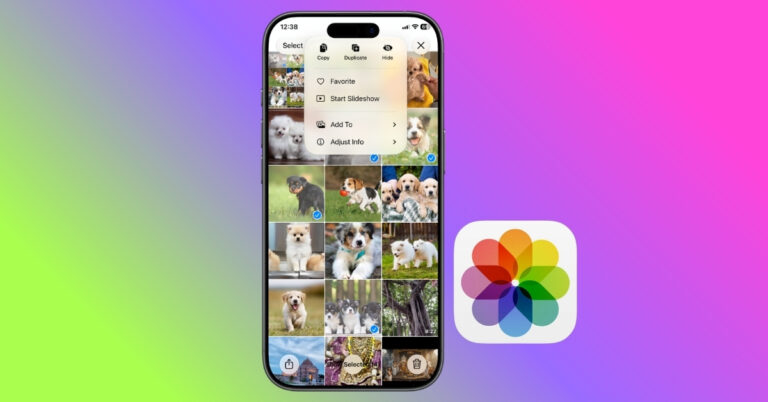 This hidden iOS 27 Photos app feature lets you export slideshows as videos