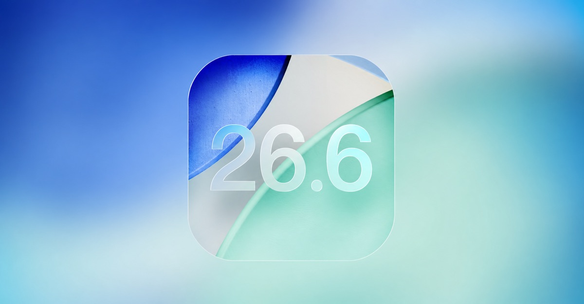 iOS 26.6 software update artwork