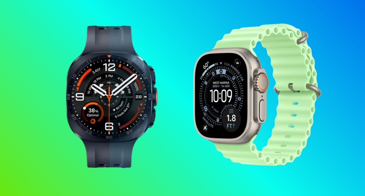 Design and comfort Samsung Galaxy Watch Ultra 2 vs Apple Watch Ultra 3