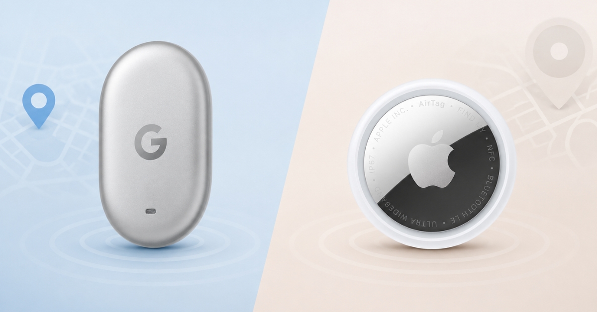 Google Pixel Tag vs. Apple AirTag