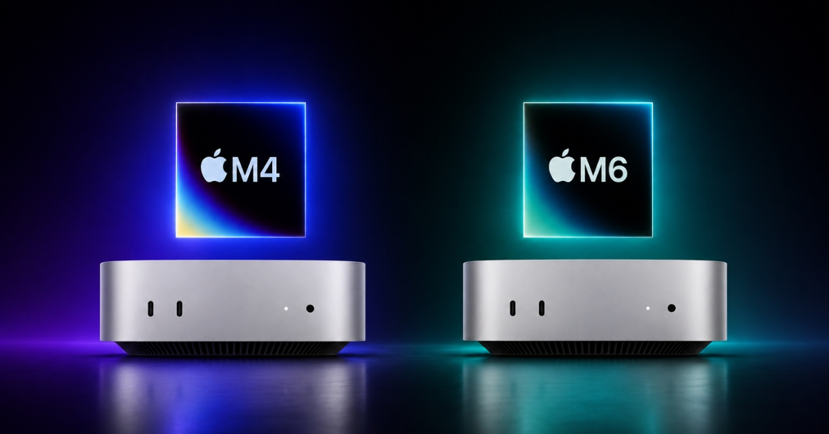 M6 Mac mini vs M4 Mac mini