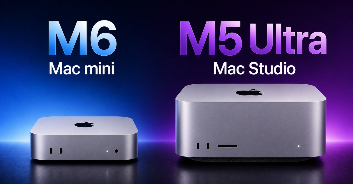 M6 Mac mini vs M5 Ultra Mac Studio Comparison