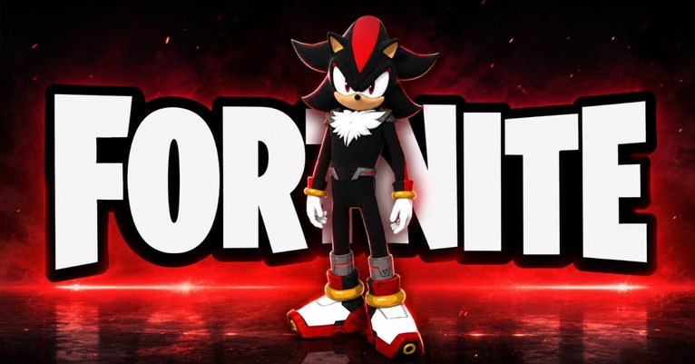 Shadow the Hedgehog skin in Fortnite