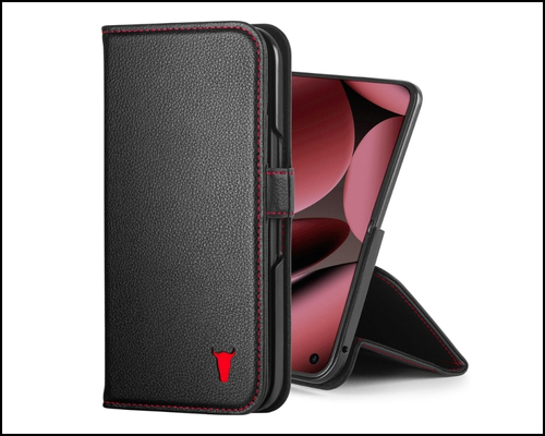 TORRO Leather Wallet Case with Stand