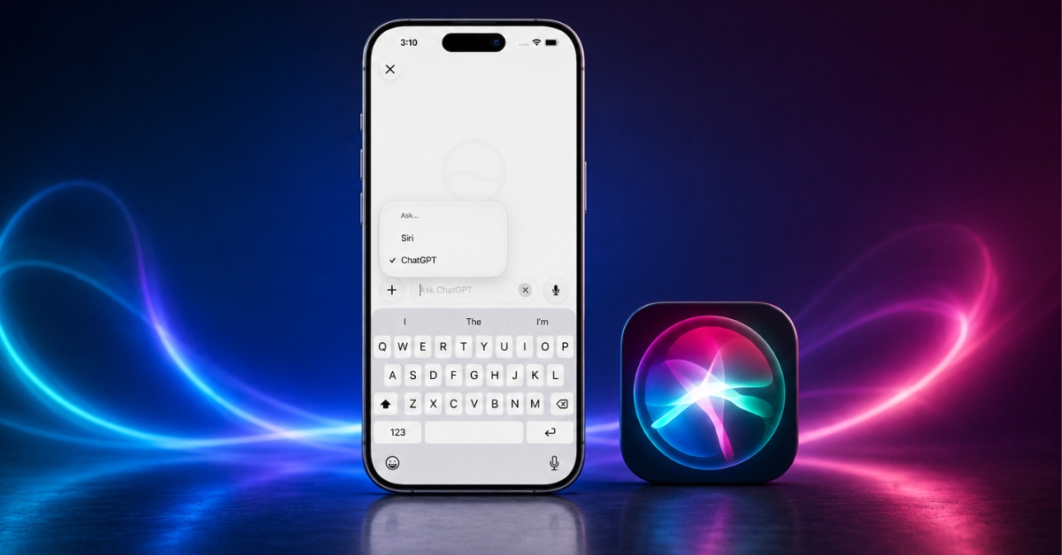 Using ChatGPT inside the new Siri AI app