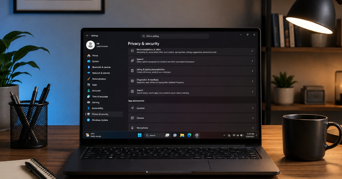 Windows Search settings