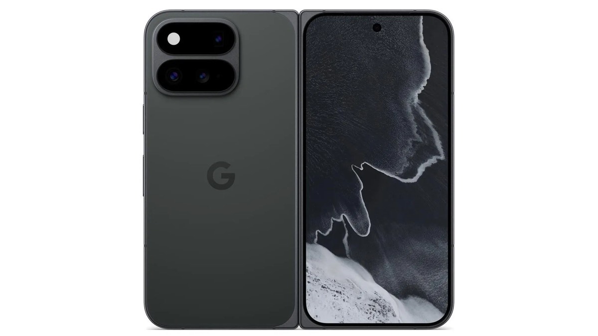Google Pixel 11 Pro Fold open in Obsidian