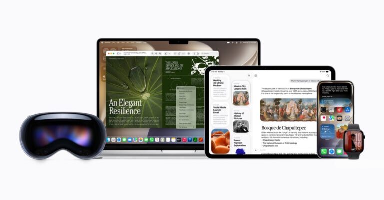 Siri AI shown across Apple devices