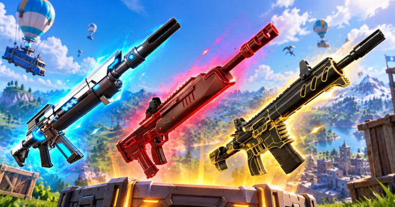 All Exotic Weapons List in Fortnite