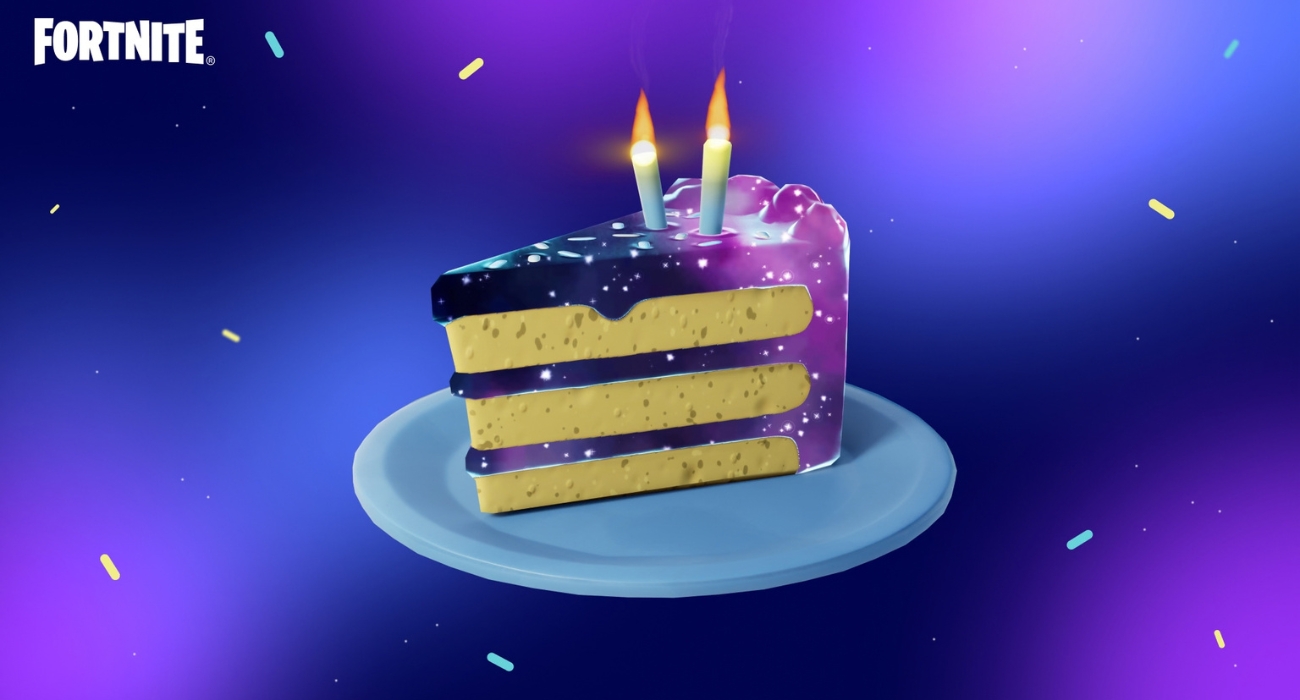 Birthday cake slice fortnite