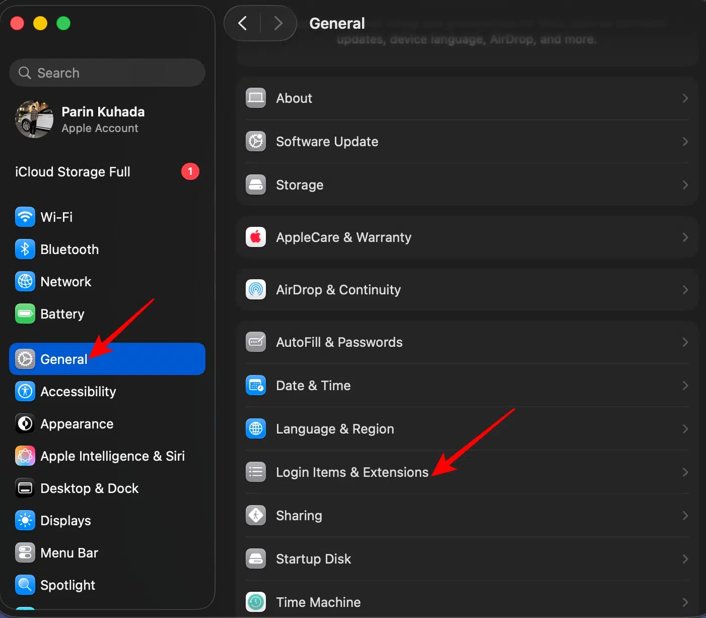 How to Fix macOS Tahoe 26 Battery Drain Issue Check Login Items and Background Activity