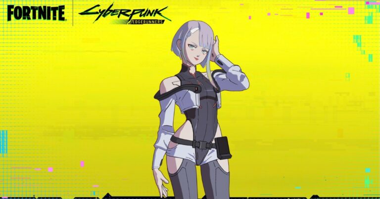 Cyberpunk Edgerunners Lucy skin in Fortnite