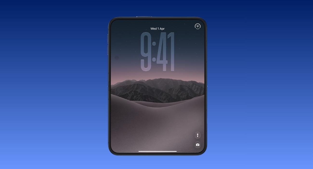 Download the official iPhone Duo wallpapers here – iGeeksBlog Dark version of the official iPhone Duo wallpaper