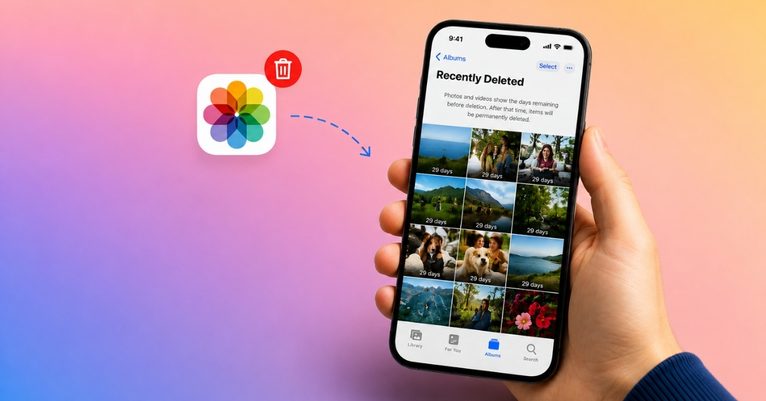 How to recover deleted photos from iPhone or iPad