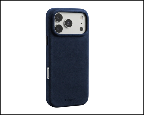 The best iPhone 18 Pro and iPhone 18 Pro Max cases I’d buy – iGeeksBlog Luriax Signature Alcantara case for iPhone 18 in Midnight Blue